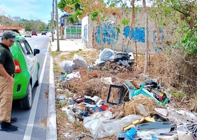 Menos basura, menos multas: Rinde frutos campañas de concientización en Cancún