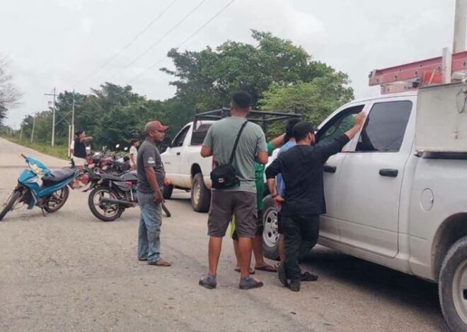 Retienen a trabajadores de la CFE en Bacalar tras ocho días sin electricidad