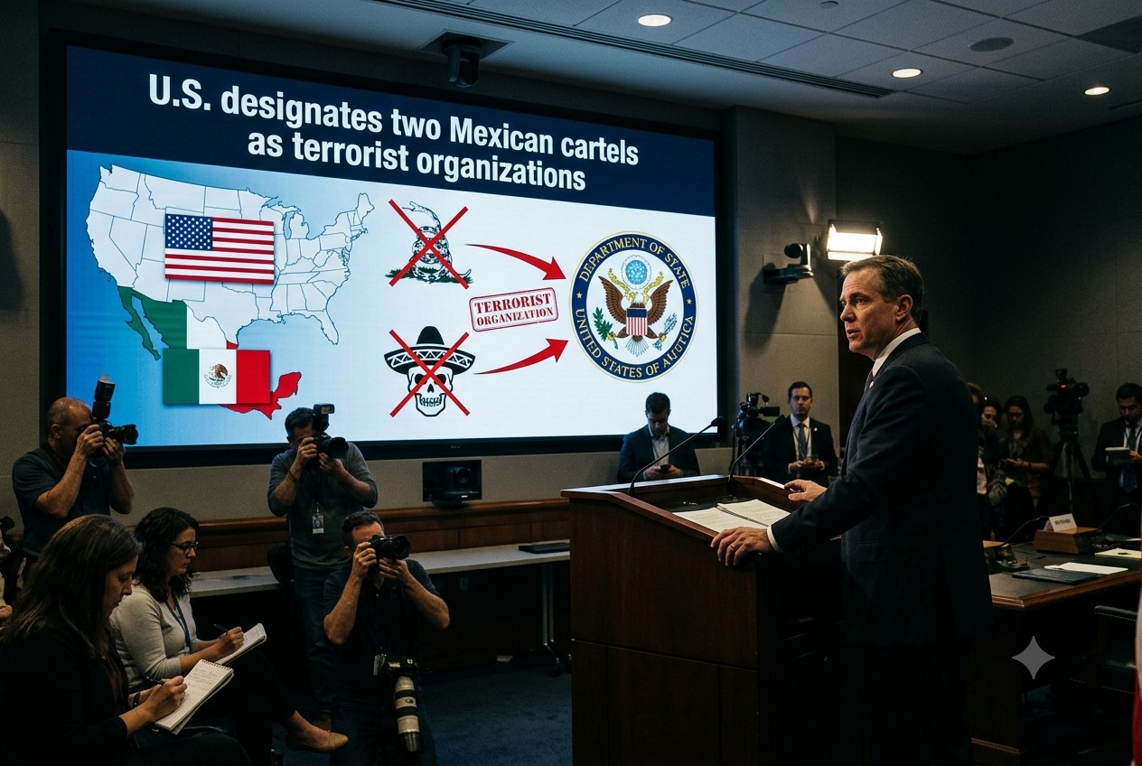EU endurece la ofensiva: dos cárteles mexicanos entran a la lista de terrorismo