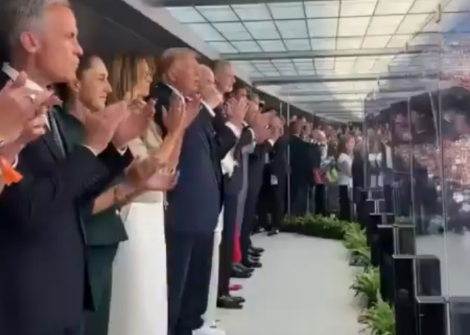 Sheinbaum, Trump y líderes internacionales se reúnen en la final del Mundial
