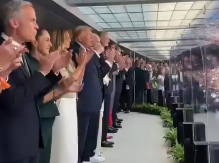 Sheinbaum, Trump y líderes internacionales se reúnen en la final del Mundial