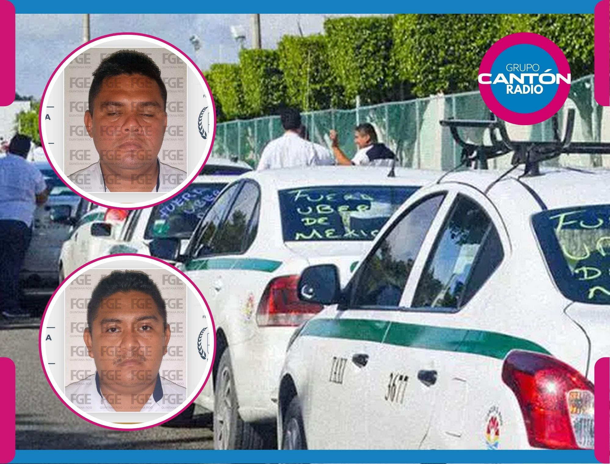 Cárcel para taxistas: seis años por golpear y robar a chofer de plataforma en Cancún