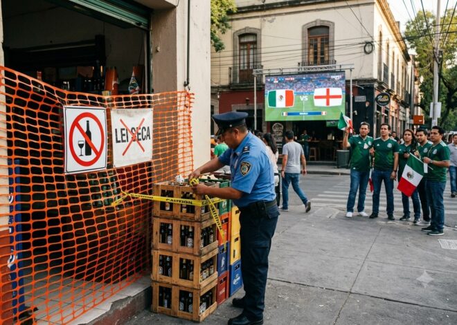México vs Inglaterra: estas zonas de CDMX tendrán Ley Seca