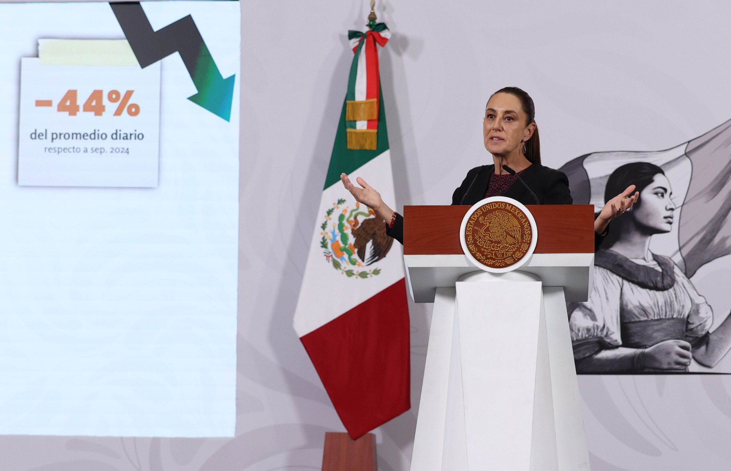 “No fue por el Mundial”: Sheinbaum defiende caída histórica de homicidios