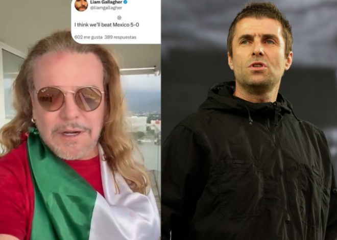 Fher de Maná responde a Liam Gallagher por pronóstico contra México
