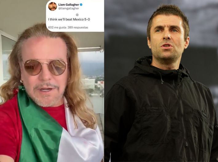 Fher de Maná responde a Liam Gallagher por pronóstico contra México