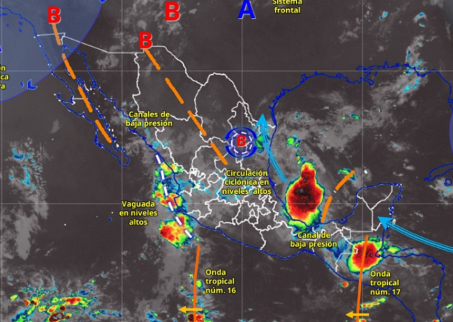 Pronostican lluvias y fuertes rachas de viento este jueves en Quintana Roo