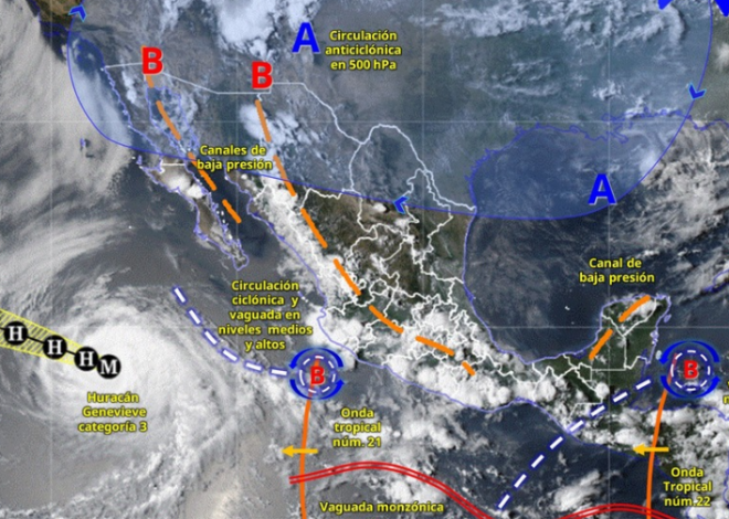 Calor intenso y lluvias fuertes marcarán el clima este miércoles en Quintana Roo