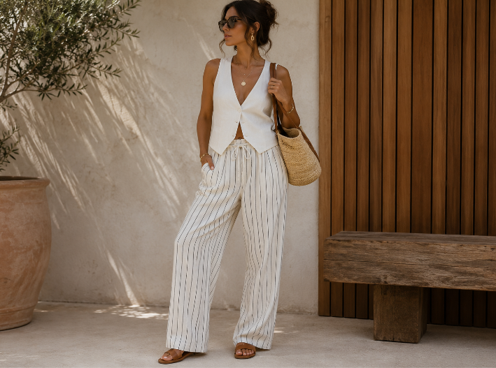 Prenda de la semana: Pantalón pijamero, básico cómodo para el verano