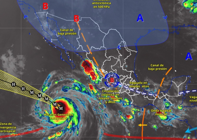 Pronostican lluvias fuertes para Quintana Roo este lunes