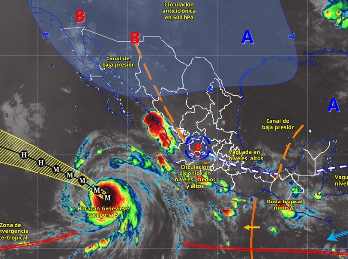 Pronostican lluvias fuertes para Quintana Roo este lunes