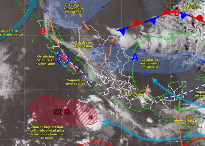 Calor intenso y chubascos marcarán el clima en Quintana Roo este martes