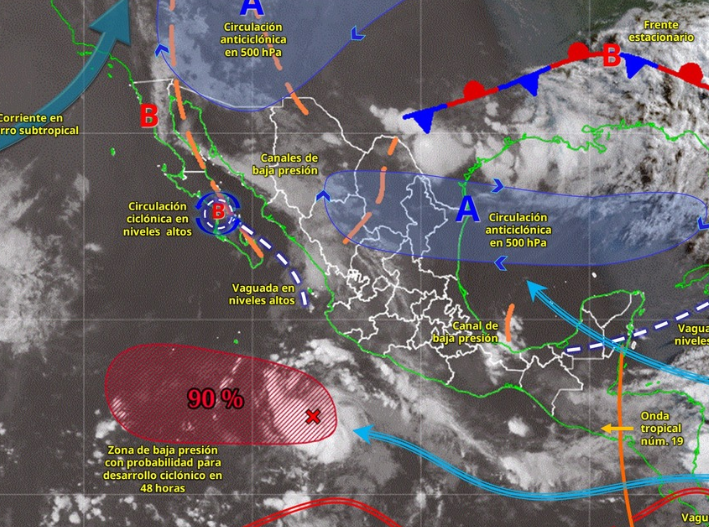 Calor intenso y chubascos marcarán el clima en Quintana Roo este martes