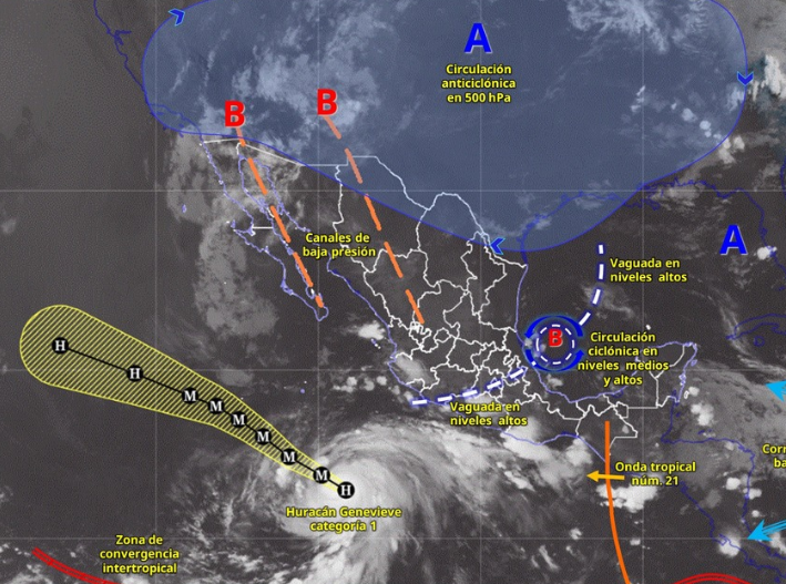 Quintana Roo espera lluvias fuertes y calor de hasta 40 grados este domingo