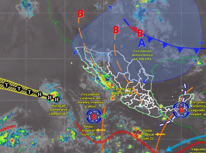 Lluvias y calor seguirán este jueves en Quintana Roo