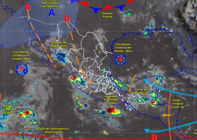 Clima en Quintana Roo: lluvias fuertes y calor de hasta 40 grados este martes