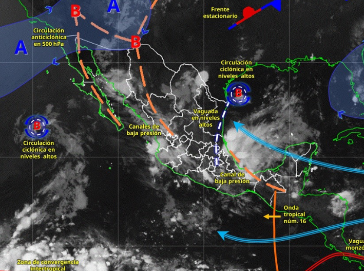 Quintana Roo tendrá lluvias, viento y oleaje durante este miércoles