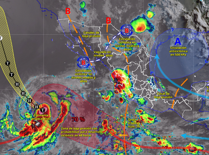Calor no da tregua; esperan lluvias y rachas de viento en Quintana Roo