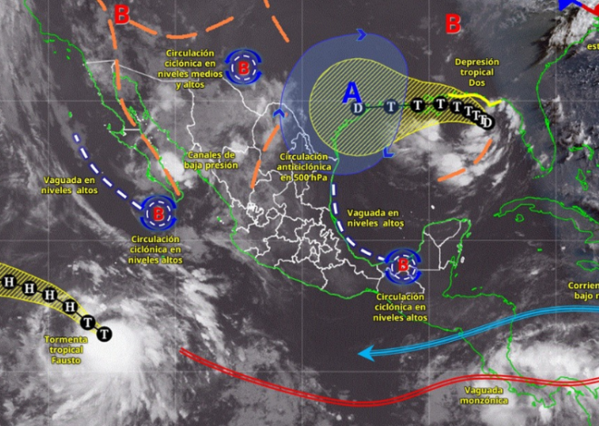 Lluvias y viento marcarán el inicio de semana en Quintana Roo