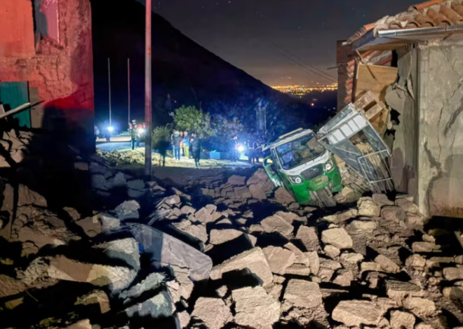Sismo en Perú deja seis muertos y más de 30 heridos