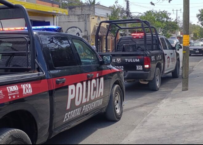 Separarán a policías que incurran en corrupción en Tulum