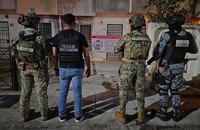 Golpe al narcomenudeo: caen cuatro inmuebles y un detenido en Quintana Roo