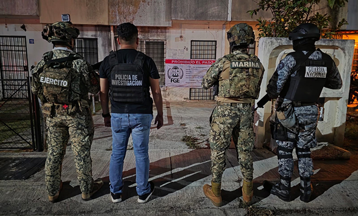 Golpe al narcomenudeo: caen cuatro inmuebles y un detenido en Quintana Roo