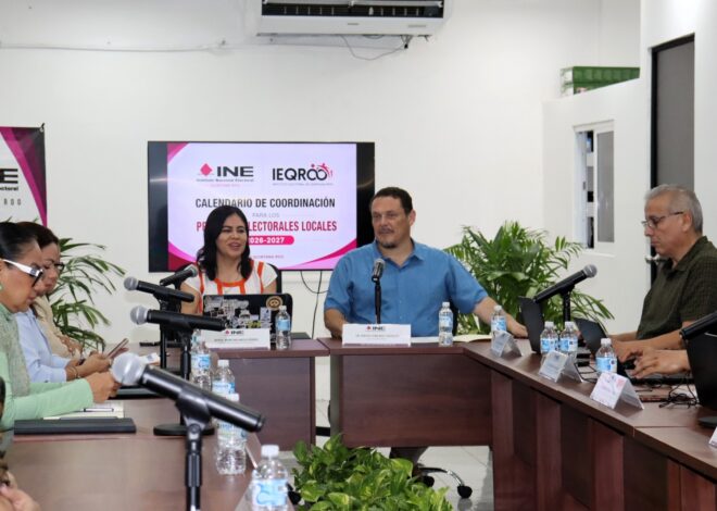 INE e IEQROO coordinan acciones rumbo al proceso electoral 2027