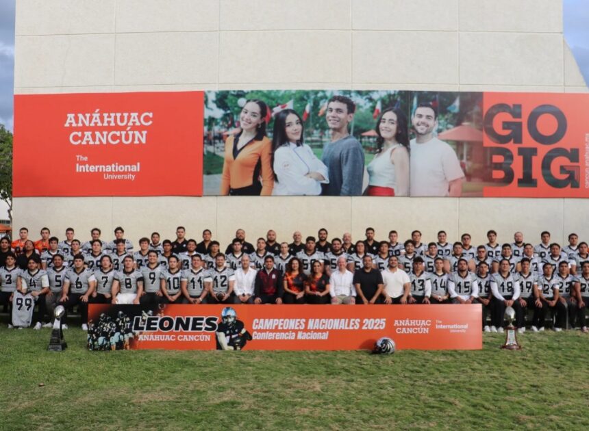 Leones Anáhuac Cancún jugarán en la Conferencia de los 14 Grandes de la ONEFA