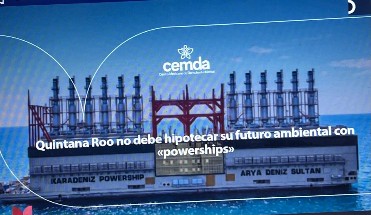 ONGs y Greenpeace alertan por riesgo ambiental de powerships en Quintana Roo