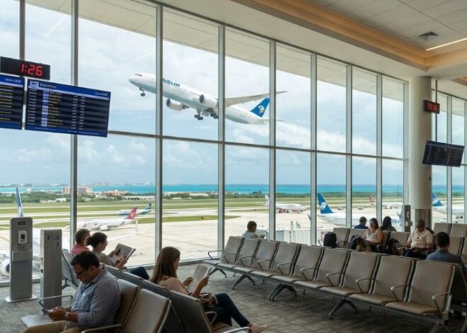 Cae 5.8% el tráfico de pasajeros en ASUR durante junio; Cancún arrastra la baja