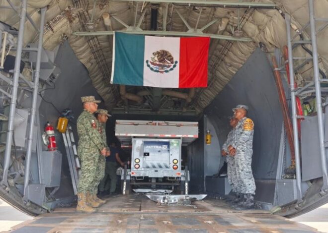 México refuerza misión humanitaria con nuevo envío aéreo