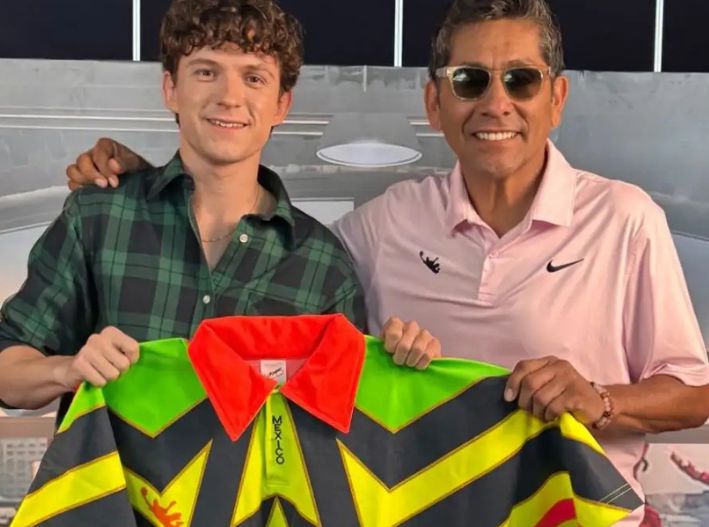 De México para el Multiverso: Jorge Campos regala su icónico jersey a Tom Holland