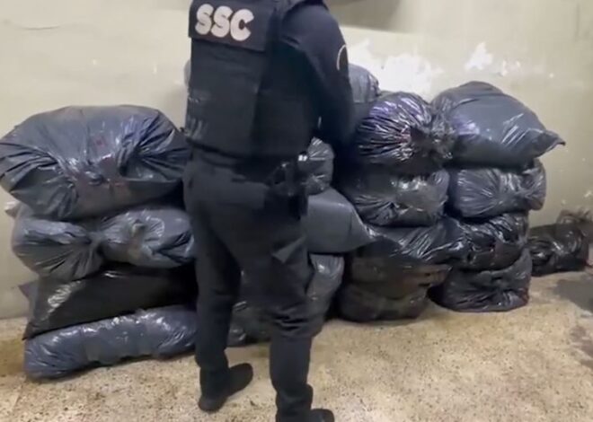 Aseguran una tonelada de mariguana en dos operativos en la CDMX