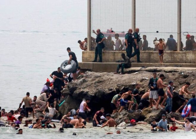 España despliega al ejército en Ceuta ante masiva llegada de migrantes desde Marruecos