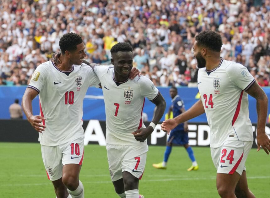 ¡Festival inglés en el podio! Inglaterra destroza a Francia en un partidazo de seis goles