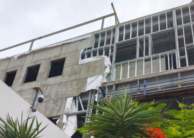 Alertan por uso de tablaroca en nuevo hospital del ISSSTE en Chetumal