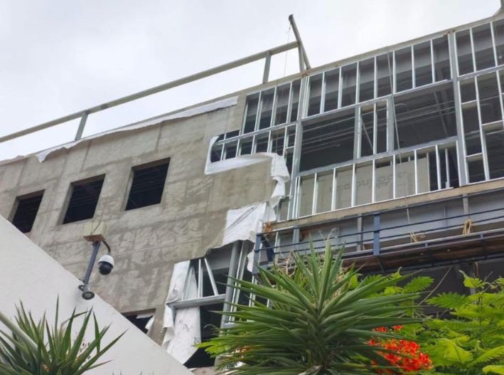 Alertan por uso de tablaroca en nuevo hospital del ISSSTE en Chetumal