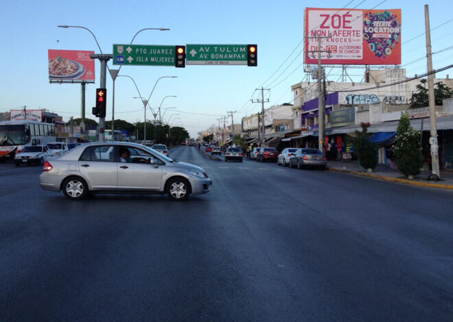 López Portillo de Cancún pisa el acelerador con nuevo orden vial