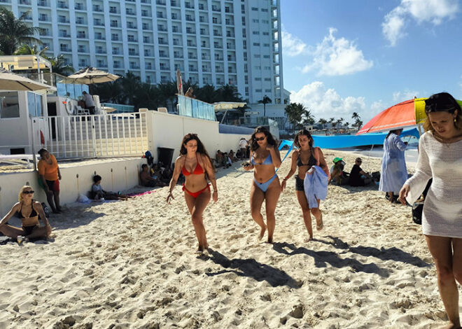Influencers ponen en riesgo a turistas con falsas “playas secretas” en Cancún