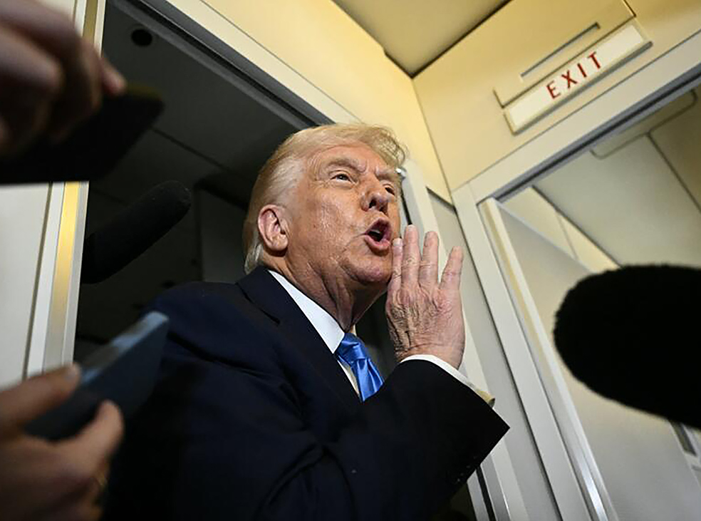 Trump amenaza con un golpe “más grande que nunca” contra Irán