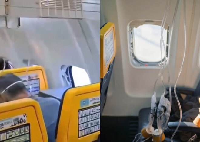 Terror en el aire: ventanilla de avión estalla y pasajero es succionado