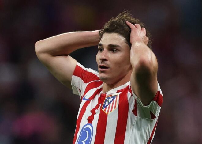Julián Álvarez rechaza al Arsenal y su futuro en el Atlético queda en el aire