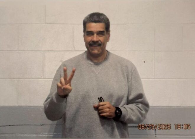 Maduro reaparece desde una cárcel de Nueva York