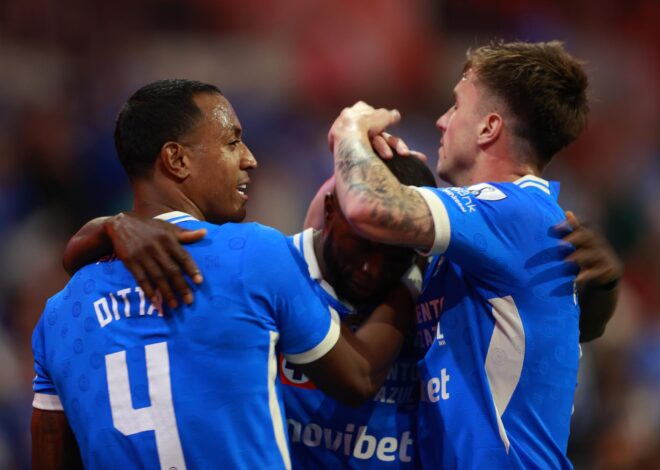 Cruz Azul despierta y golea al Necaxa