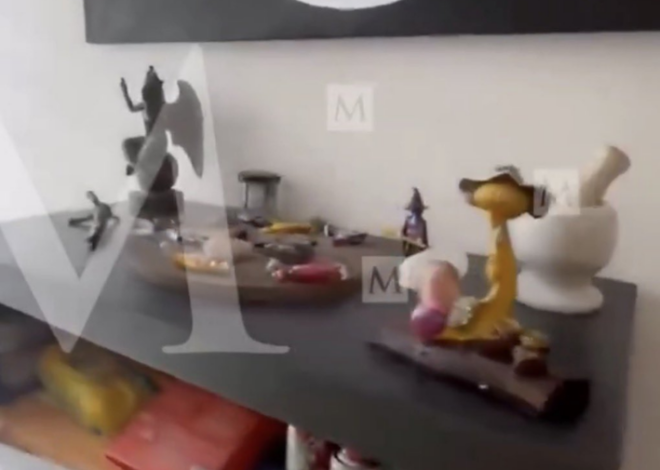 Altar de Baphomet en casa del Pato Merlín enciende debate en redes