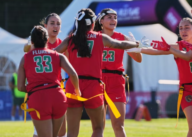 ¡Tres de tres! México avanza invicto a cuartos del Mundial de Flag Football