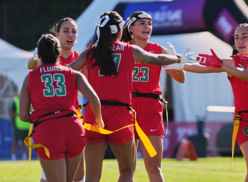 ¡Tres de tres! México avanza invicto a cuartos del Mundial de Flag Football