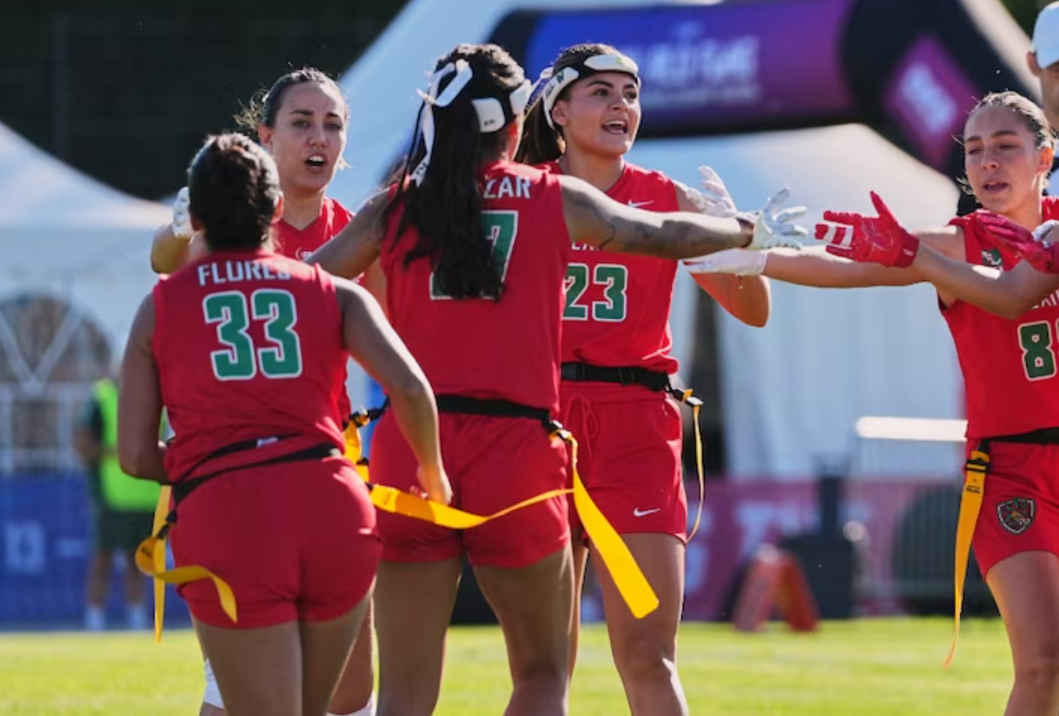 ¡Tres de tres! México avanza invicto a cuartos del Mundial de Flag Football