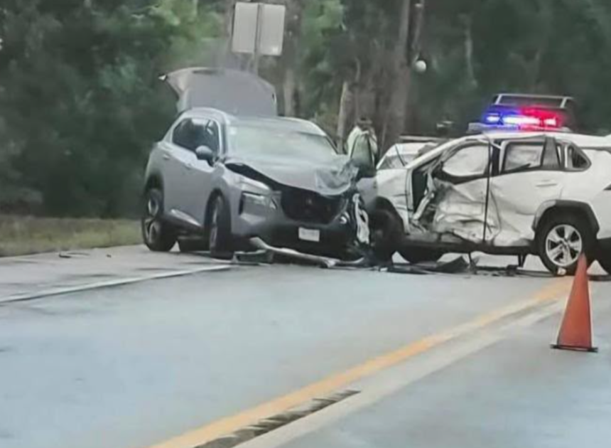 Trasladan en helicóptero al conductor del accidente en el que murió Paoly Perera